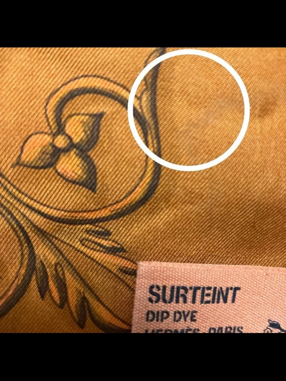 Hermes Orange Astrological Soleil Silk Scarf